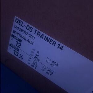 Asics GEL-DS Trainer 14 White/Black Men’s Sneakers
